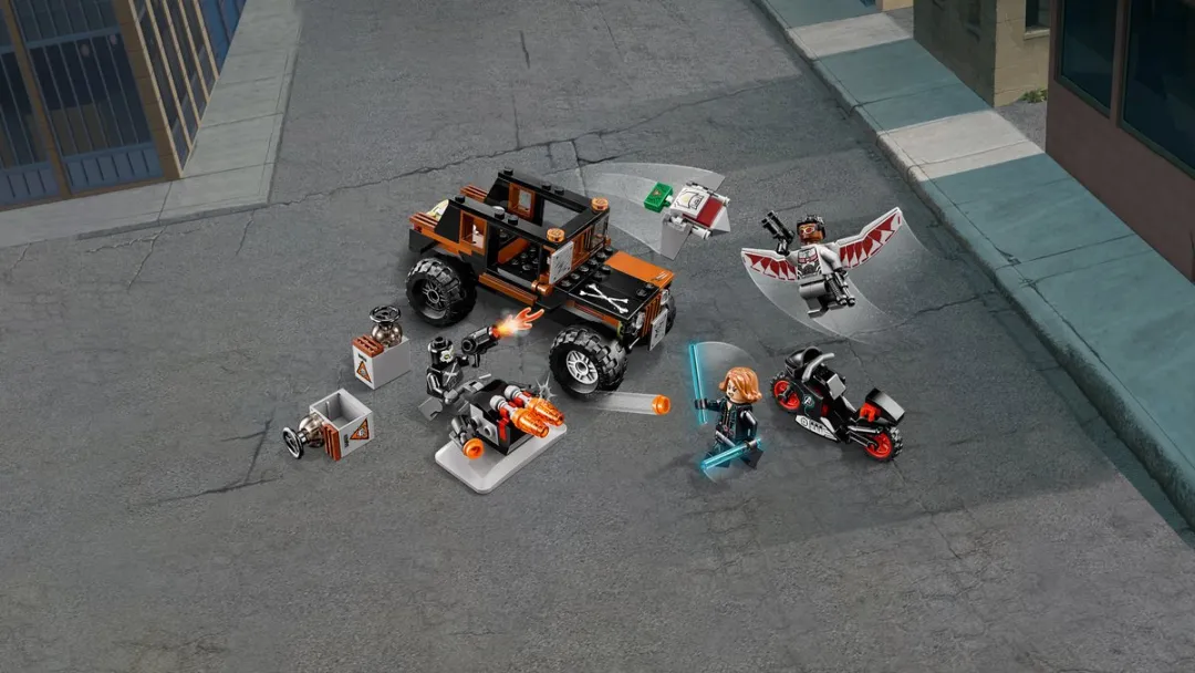 LEGO Super Heroes Crossbones Hazard Heist 76050 - 179 Stukken - afbeelding 6 van 6