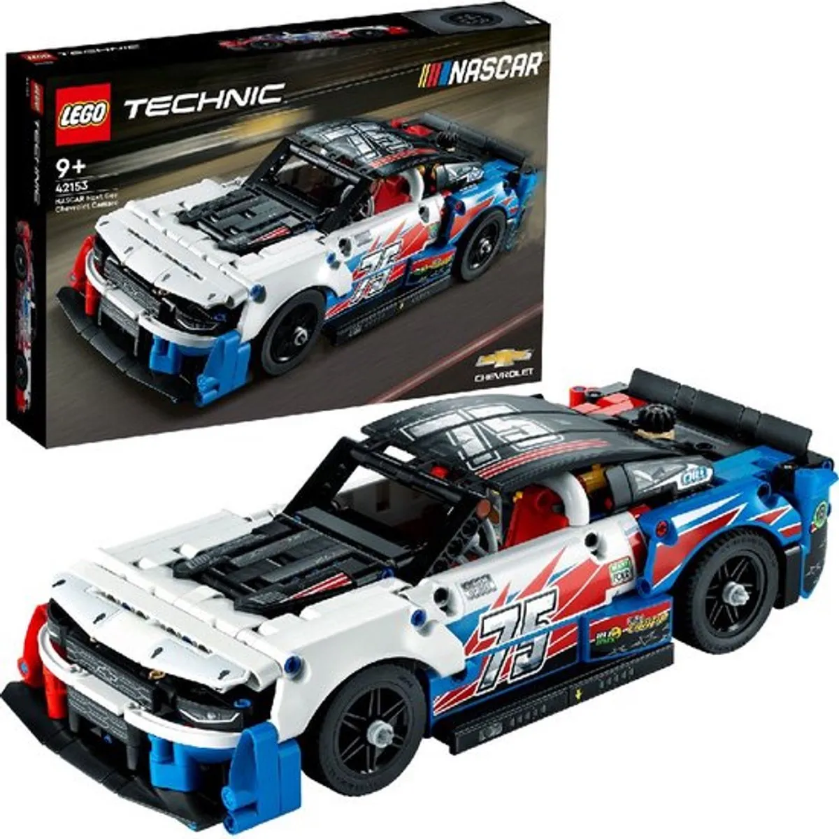 LEGO Technic NASCAR Next Gen Chevrolet Camaro ZL1 42153 - 672 Stukken