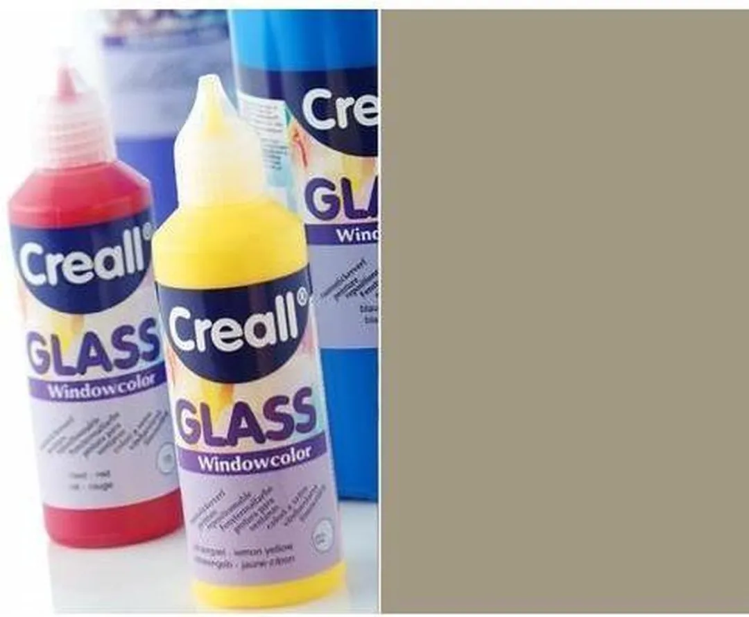 Creall Windowcolor Raamverf 80ml - Grijs