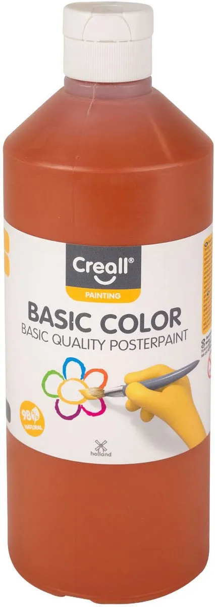 Creall Schoolverf Lichtbruin 500ml