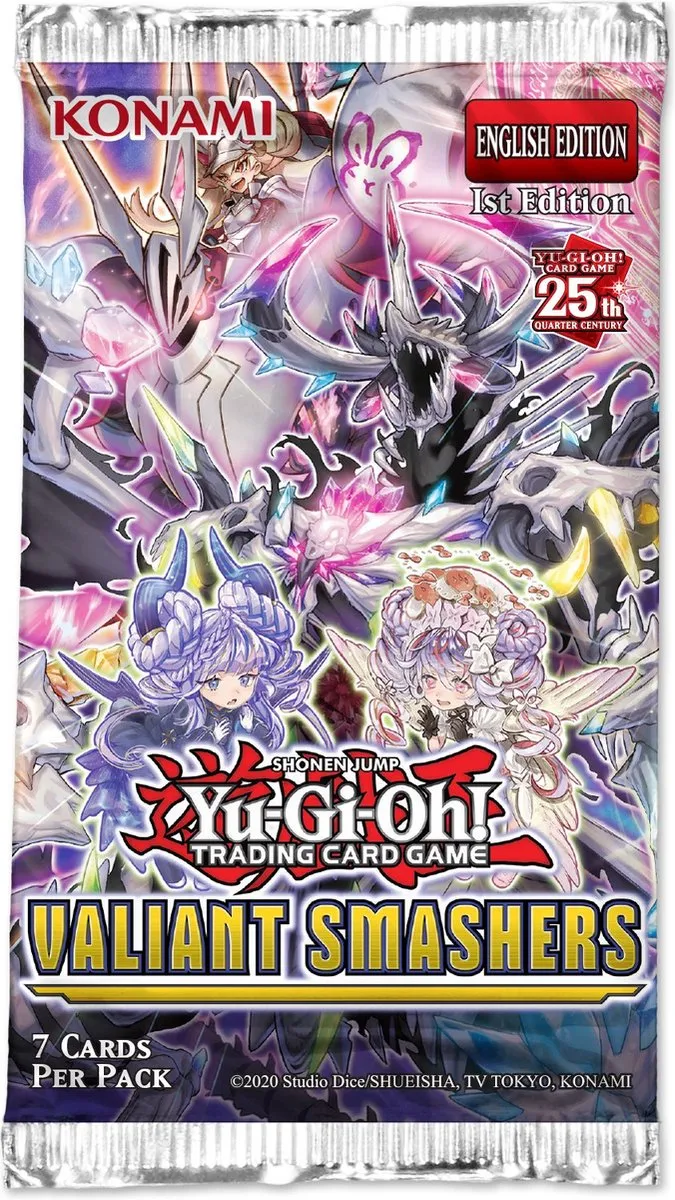 Konami Yu-Gi-Oh! Valiant Smashers Booster 3-Pack VASMFR3PACK