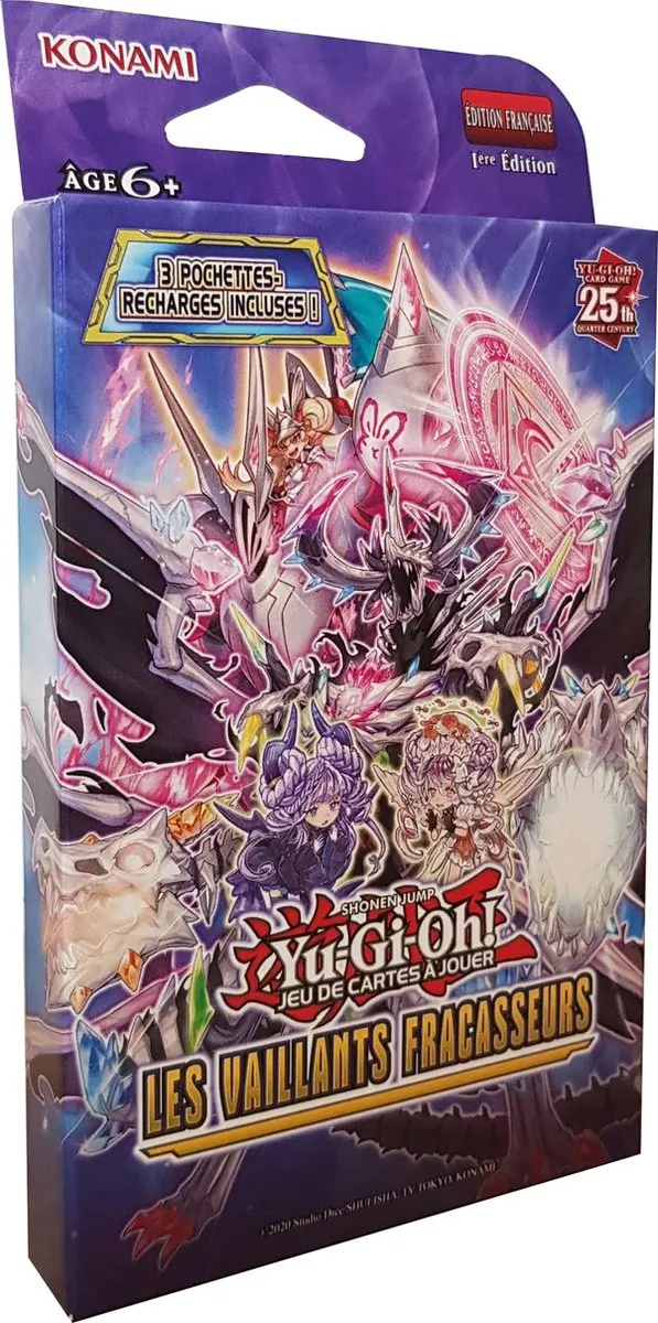 Konami Yu-Gi-Oh! Valiant Smashers Booster 3-Pack VASMFR3PACK