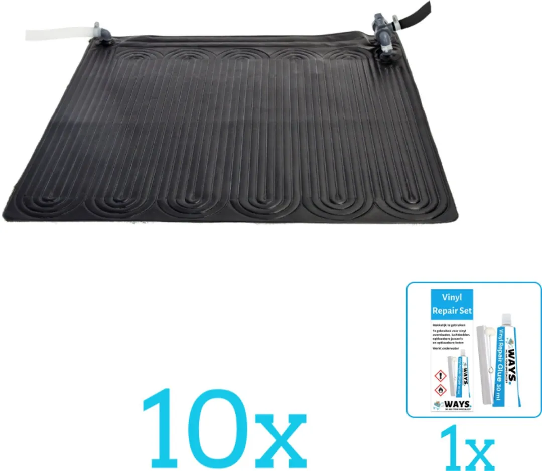 Intex Solar Mat 28685-Zwart Zwembadverwarming