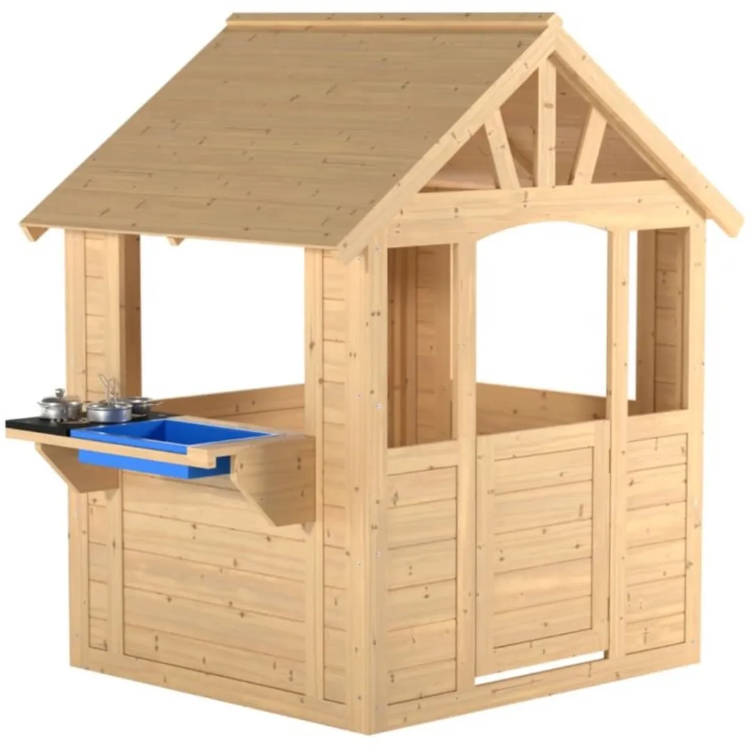 TP Toys Kinderhut met Buitenkeuken FSC Hout