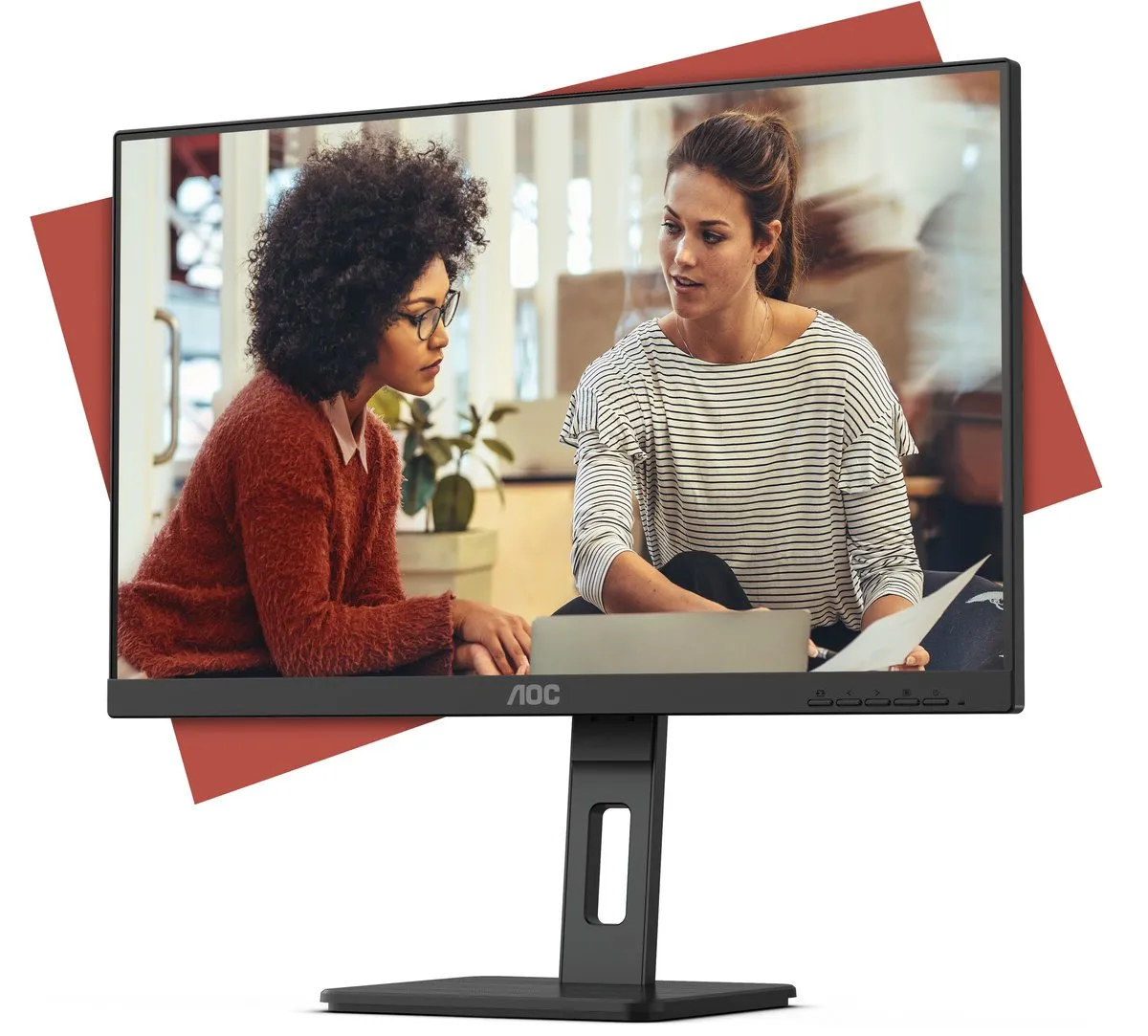 AOC E3 24E3QAF Full HD Monitor - afbeelding 6 van 6