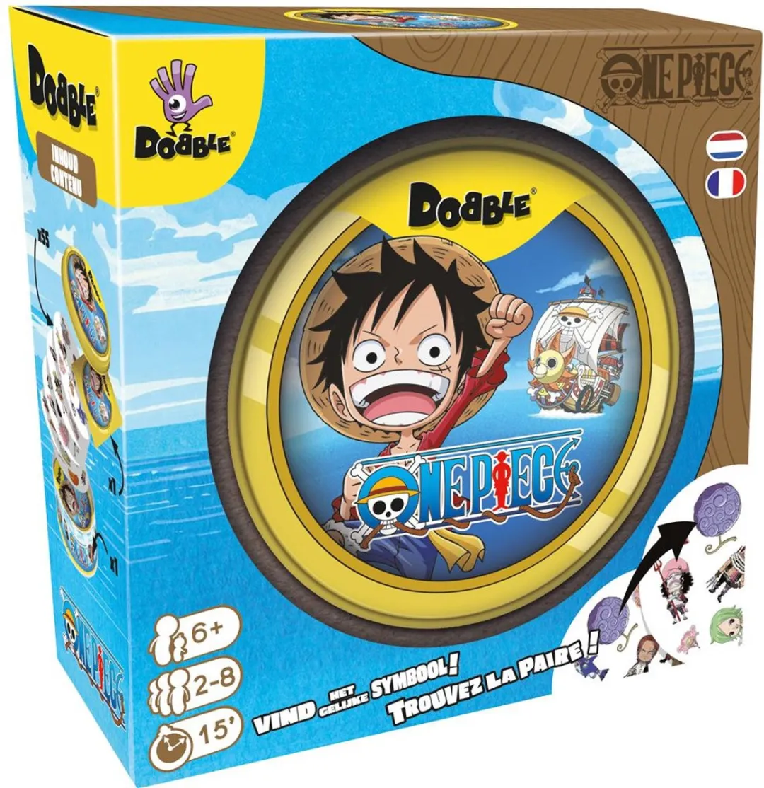 Asmodee Dobble One Piece Kaartspel - 2-6 Spelers