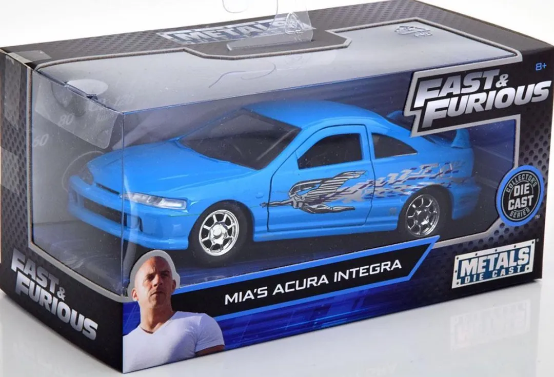 Jada Toys Mia's Acura Integra 31029 Modelauto - Blauw