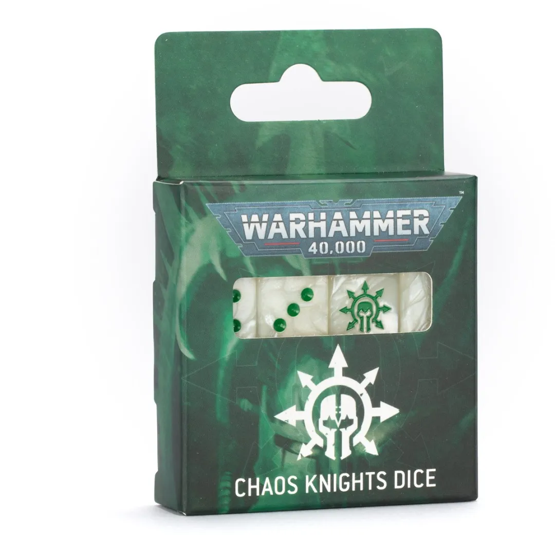 Games Workshop Chaos Knights Dice Set Warhammer Age of Sigmar