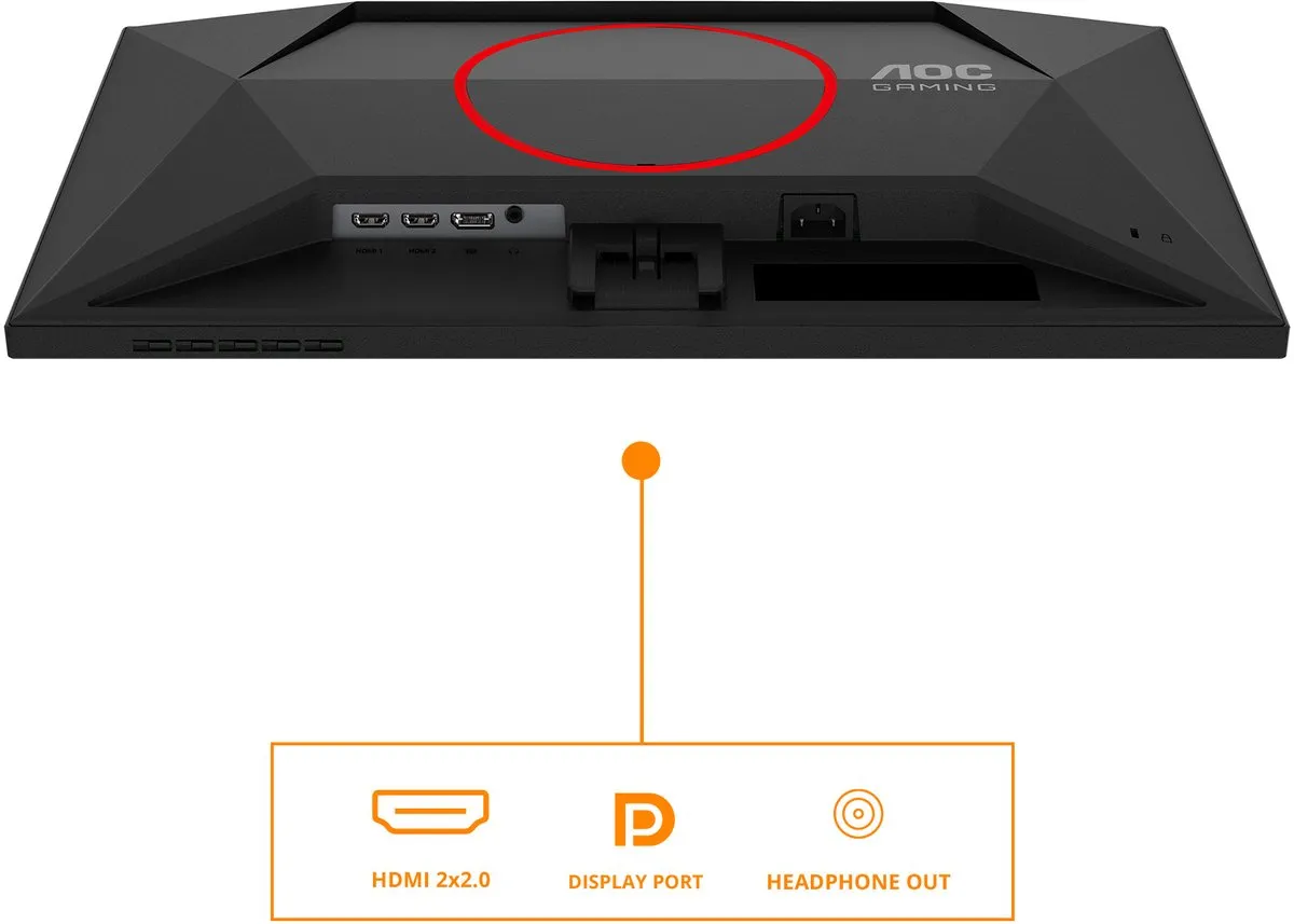 AOC G4 24G4HRE Gaming Monitor 24" - 200Hz - 0.5ms - Full HD