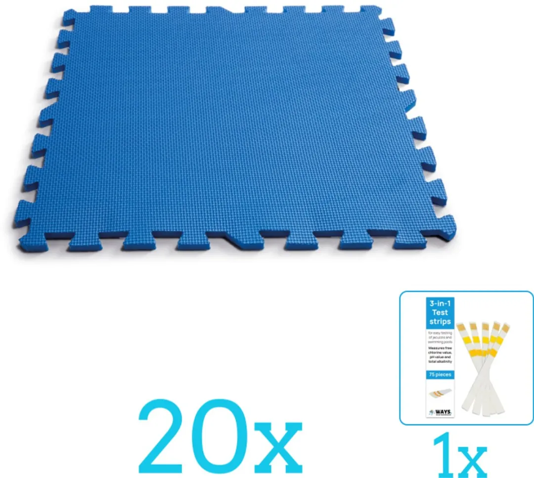 Intex Zwembadtegels 50x50cm 20-delig
