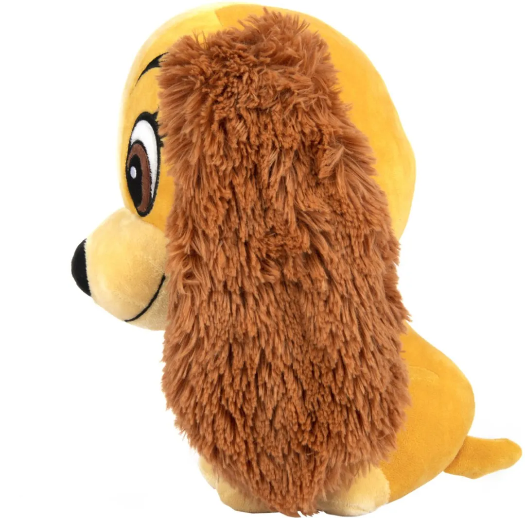 Disney Lady en de Vagebond Pluche Knuffel 30cm - Bruin
