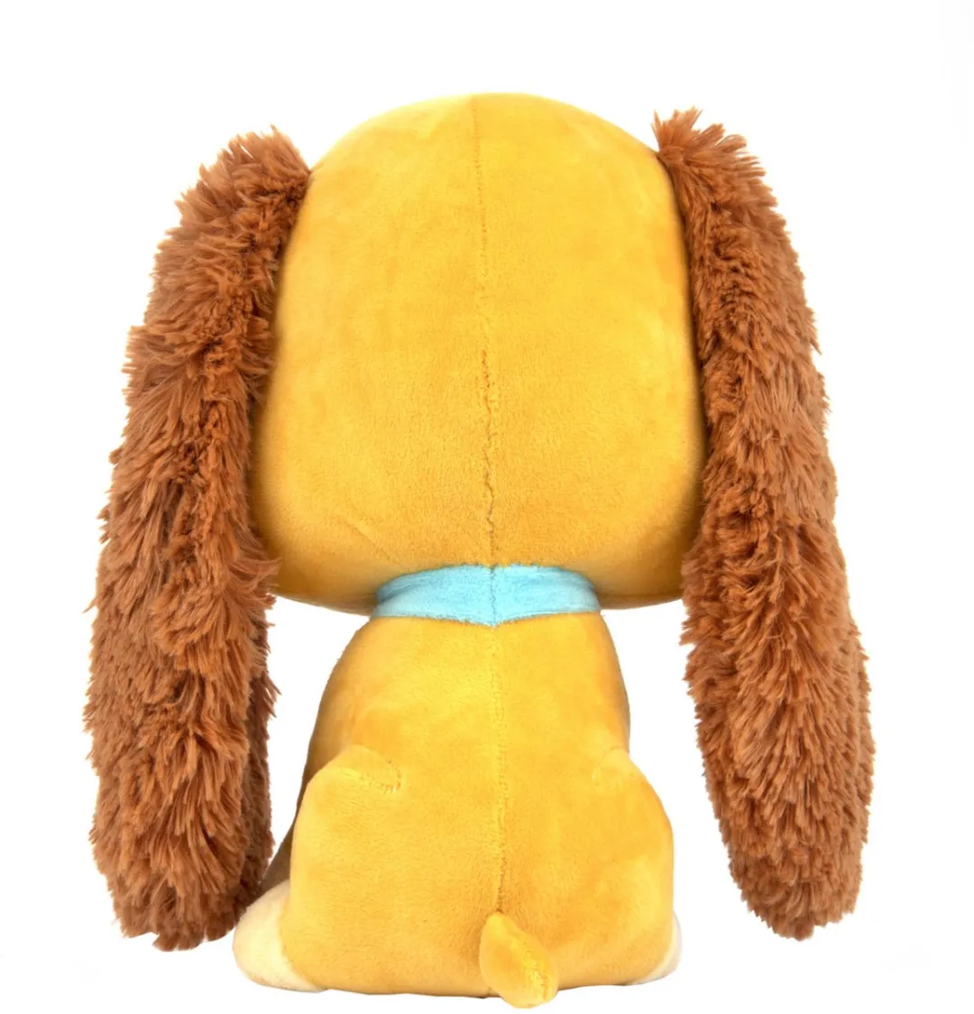 Disney Lady en de Vagebond Pluche Knuffel 30cm - Bruin