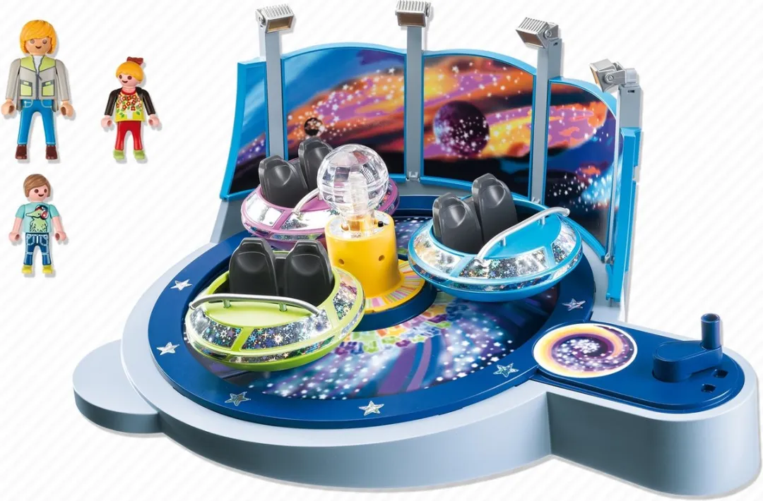 Playmobil Breakdance Attractie 5554 - Blauw - afbeelding 6 van 6
