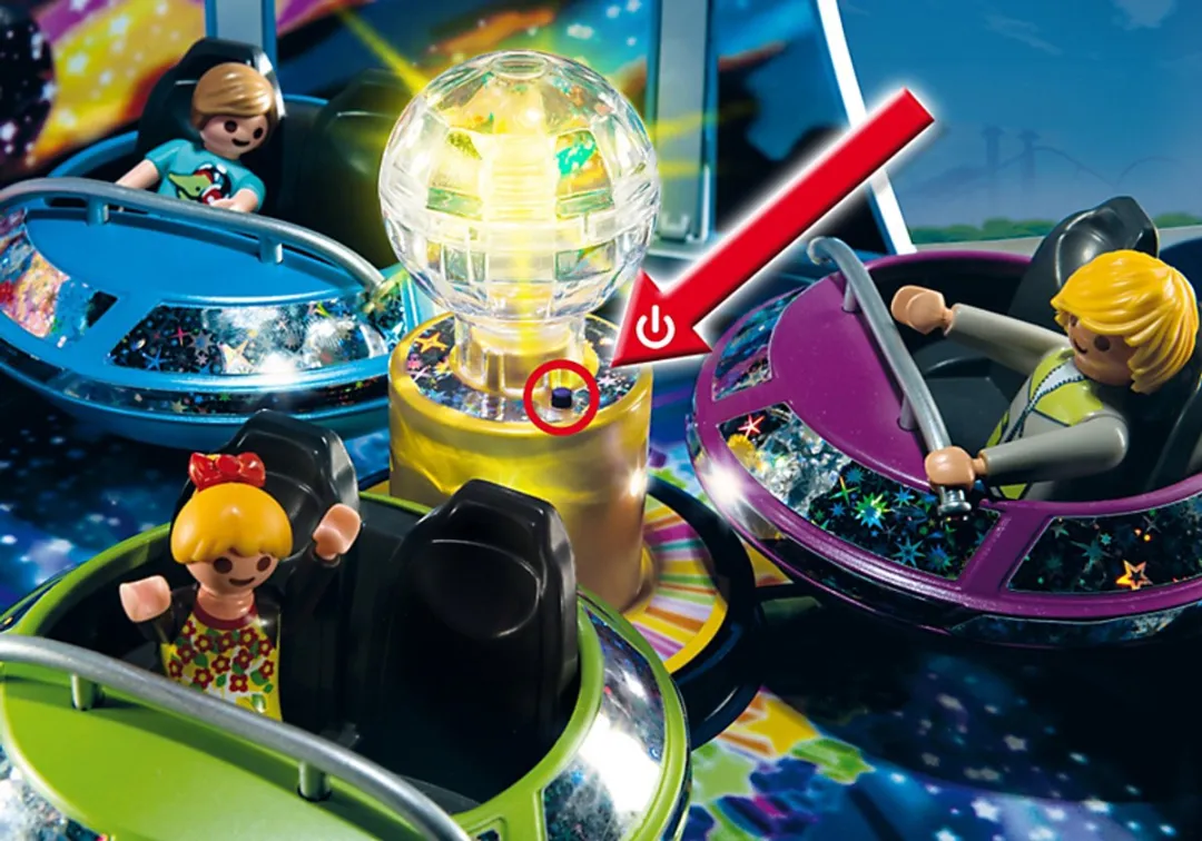 Playmobil Breakdance Attractie 5554 - Blauw