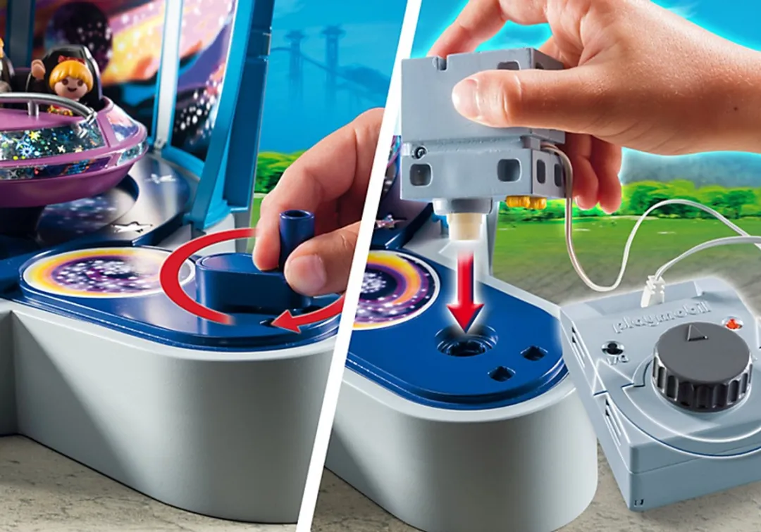 Playmobil Breakdance Attractie 5554 - Blauw