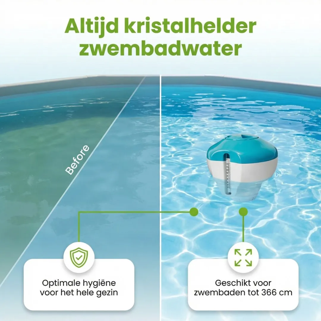 Intex Chloordrijver 29043NP - 9-delig - Blauw