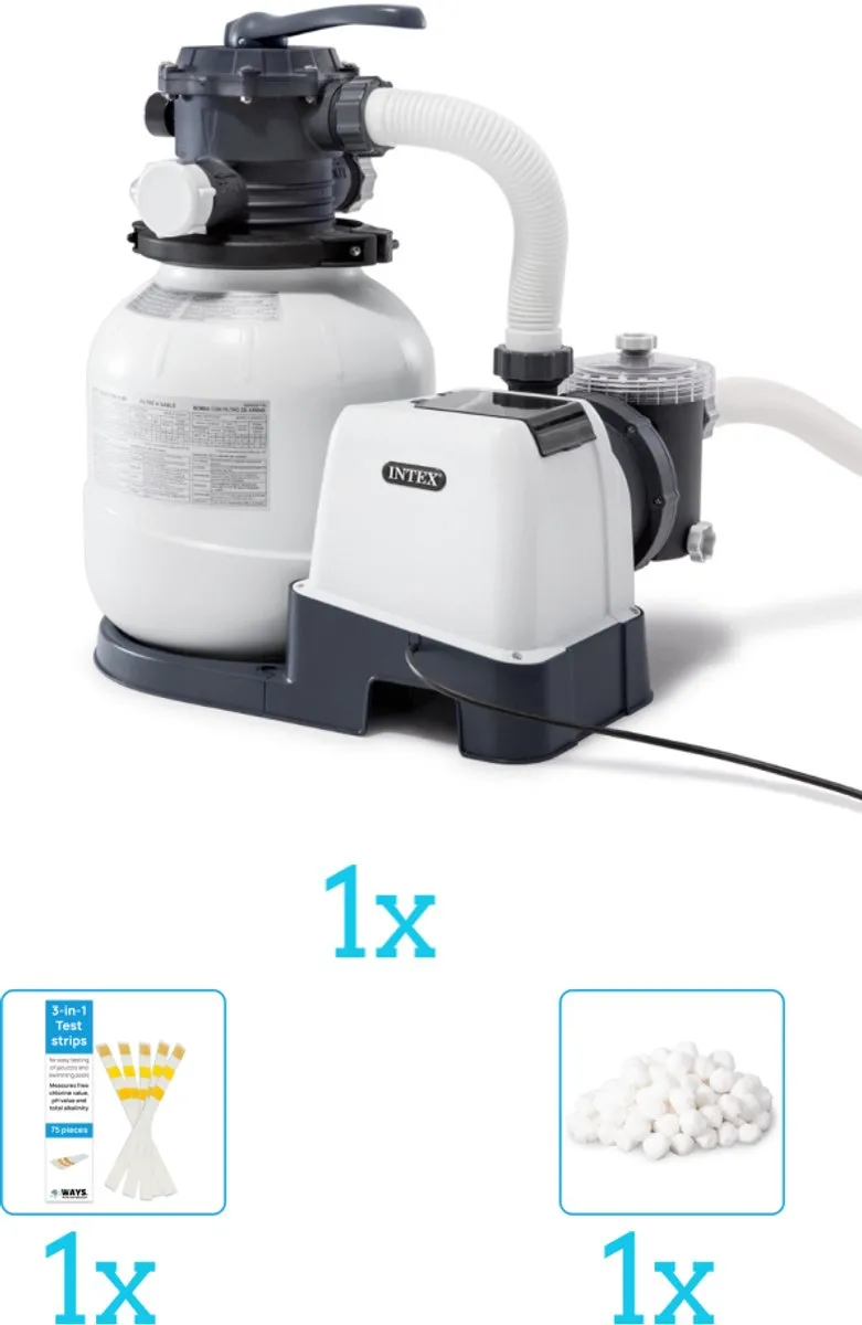 Intex 26646GS Zandfilterpomp 6000 l/u