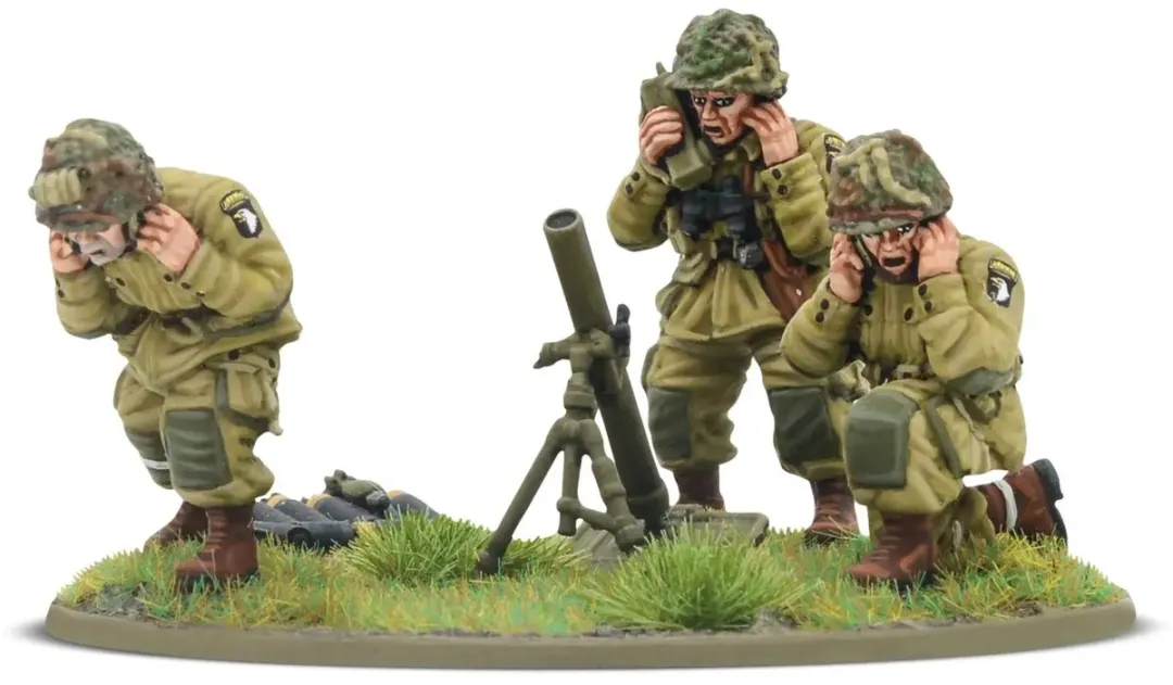 Warlord Games US Airborne Medium Mortarteam Bolt Action