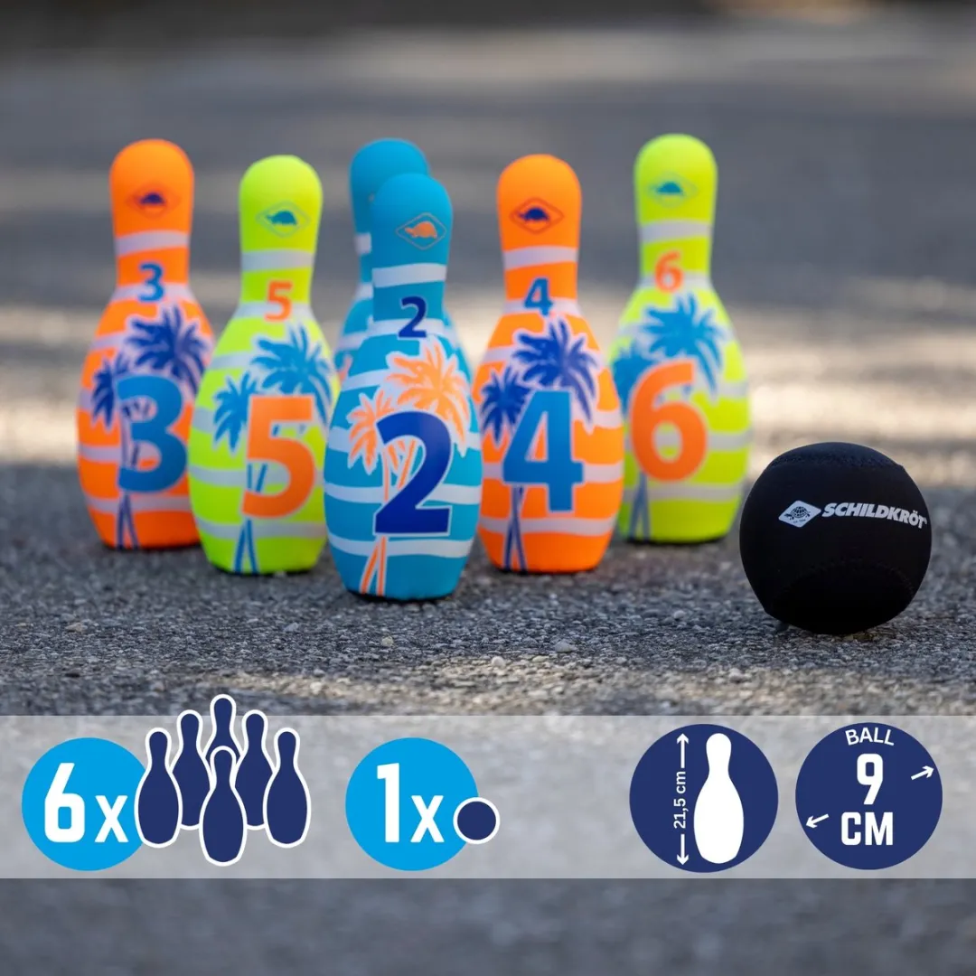 Schildkröt Bowling Set Neopreen - Meerkleurig
