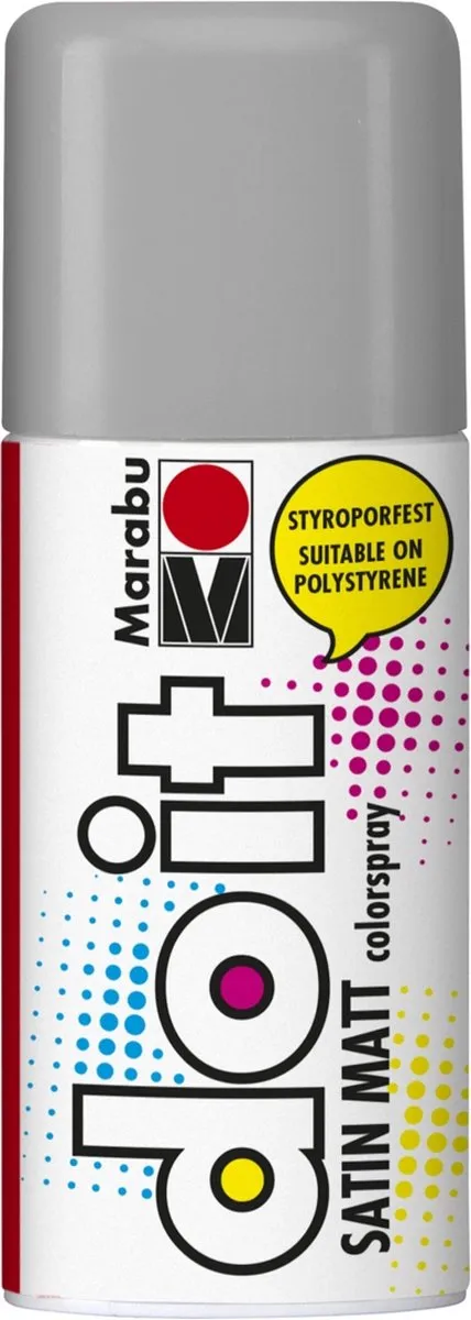Marabu Do It Spuitverf Grijs 150ml