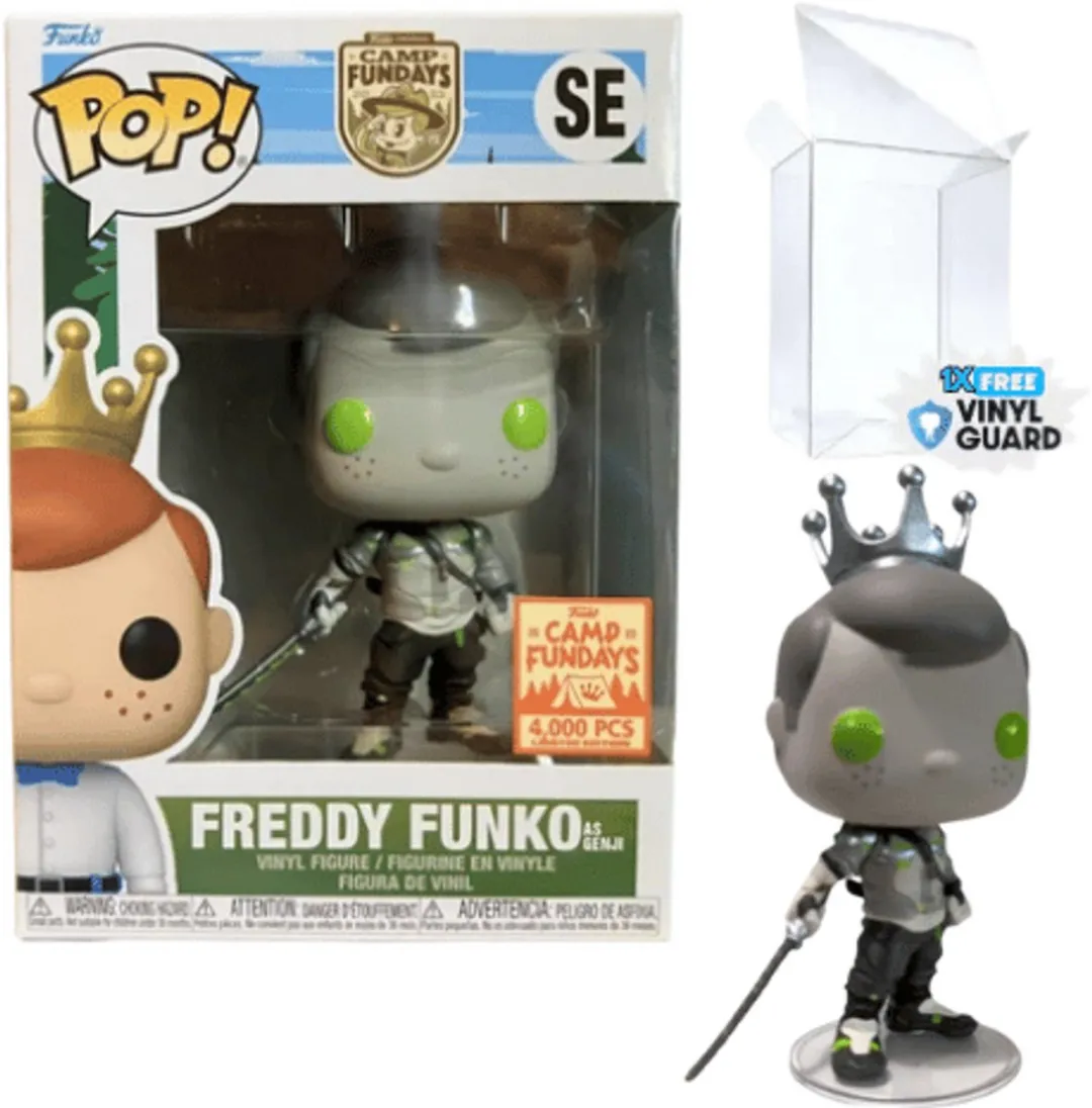 Funko Pop! Freddy Funko Camp Fundays Overwatch Genji - 4000 Stuks