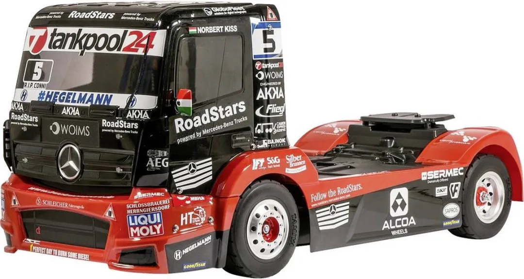 Tamiya Mercedes Benz Actros Tankpool24 TT-01E 1/10 Truckkit