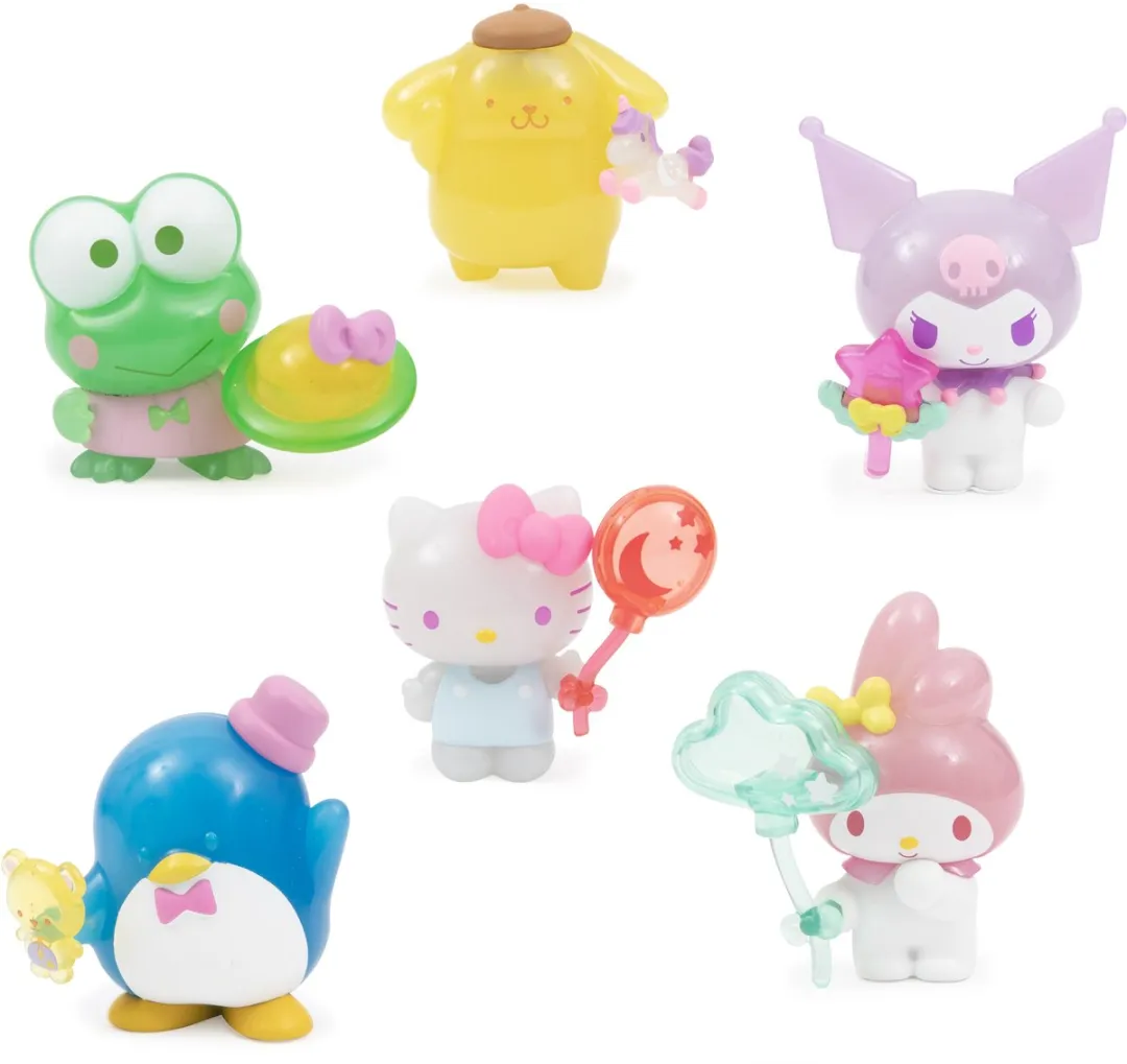 GPTOYS Hello Kitty HKT11 Beeldjes - 6 Stuks Roze