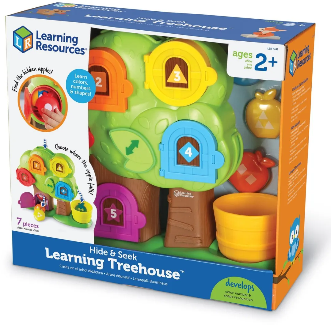 Learning Resources Hide & Seek Treehouse - Boomhuisspel Meerkleurig