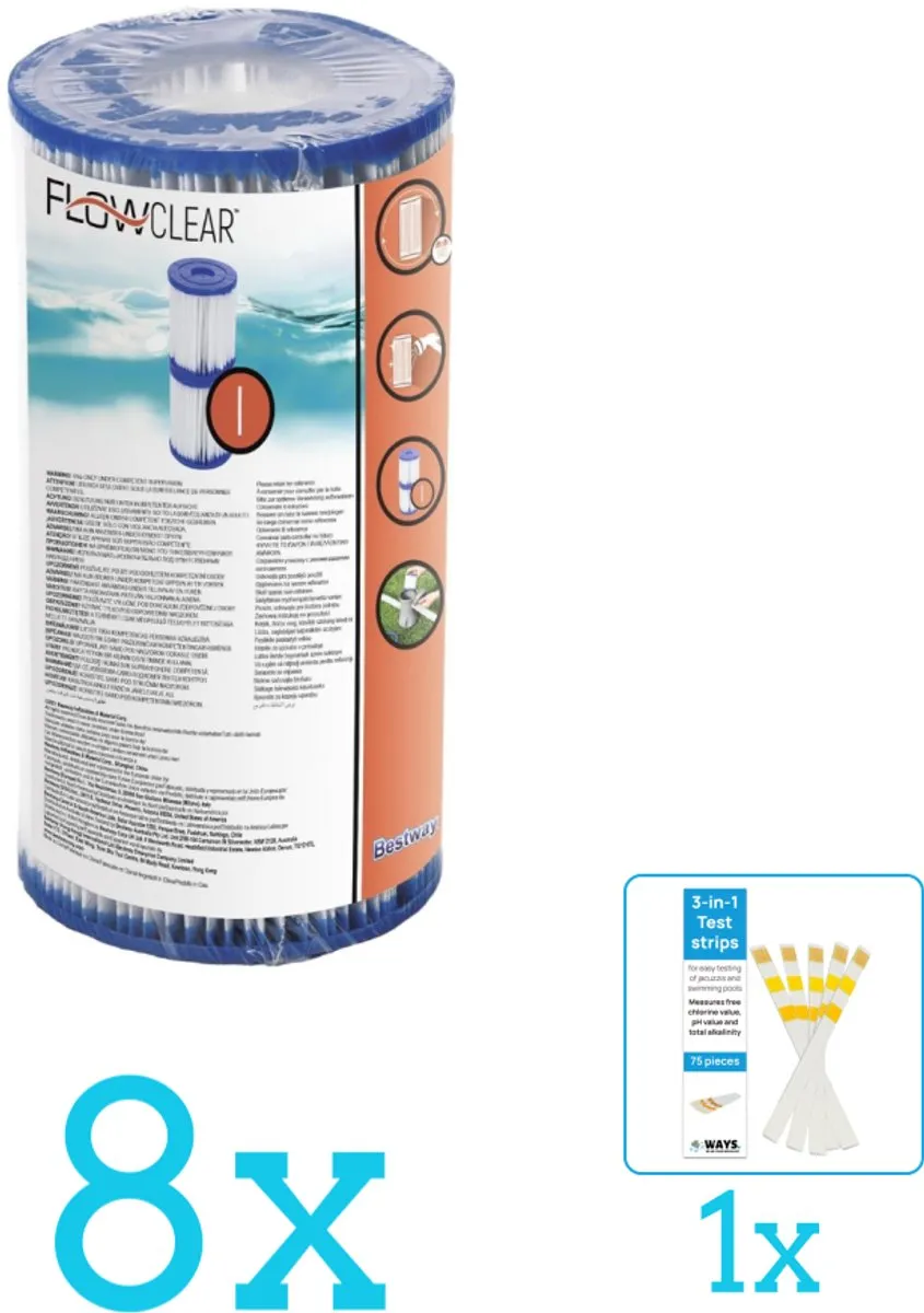 Bestway Flowclear Filtercartridge Type I