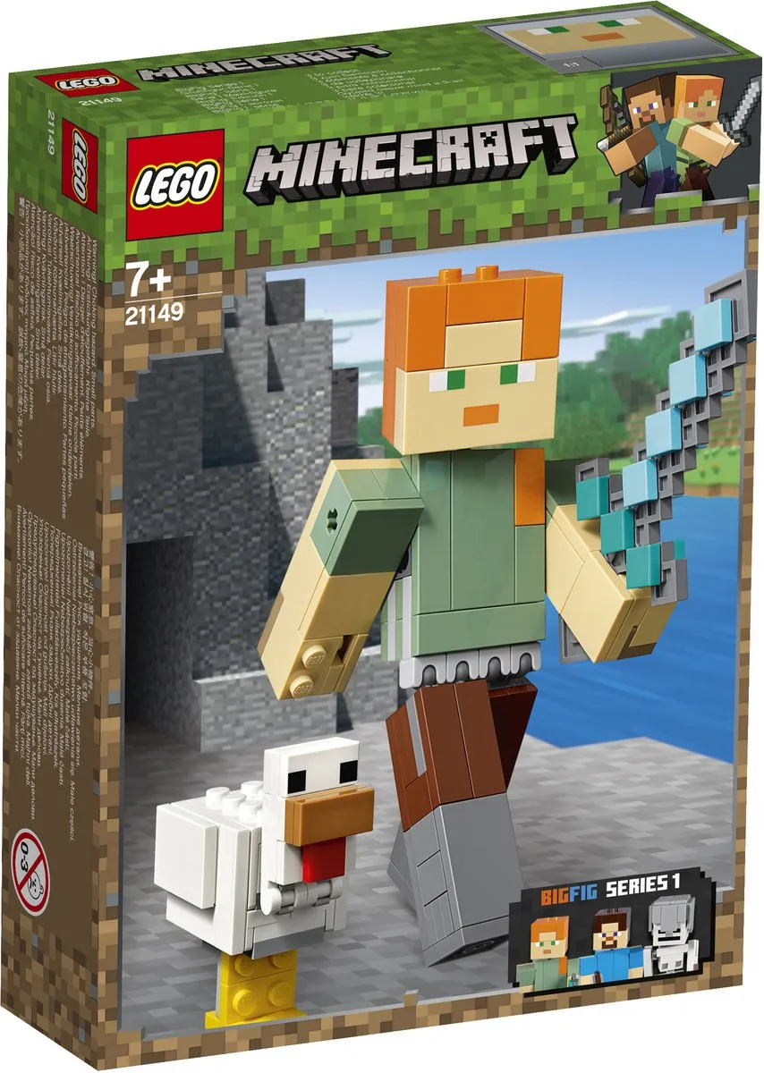 LEGO 21149 Alex BigFig with Chicken - 160 Stukken