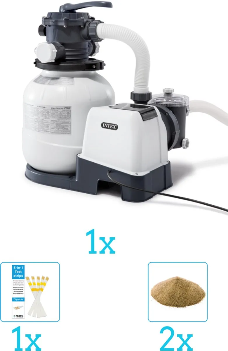 Intex 26646GS Zandfilterpomp 6000L/u