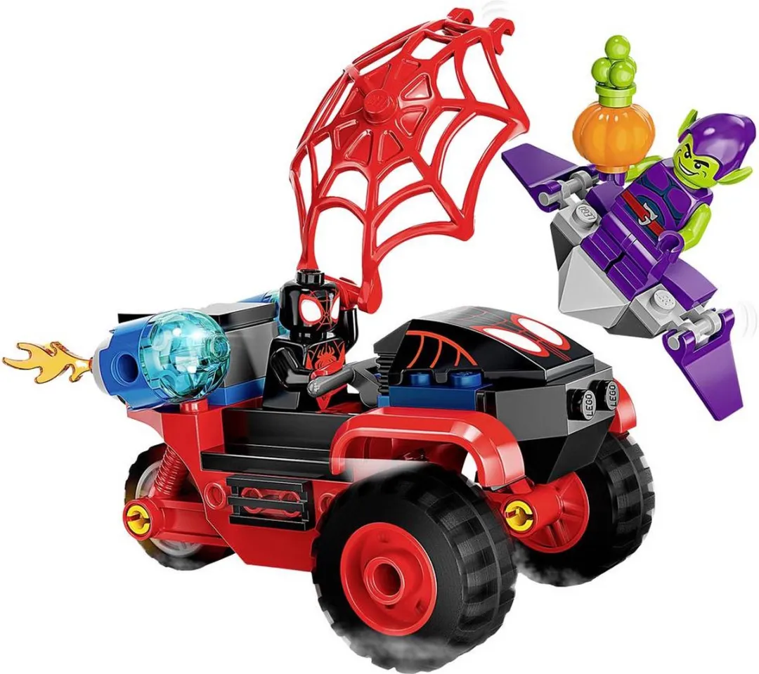 LEGO Marvel Spider-Man Miles Morales Tech Driewieler 10781 - 59 Stukken - afbeelding 6 van 6