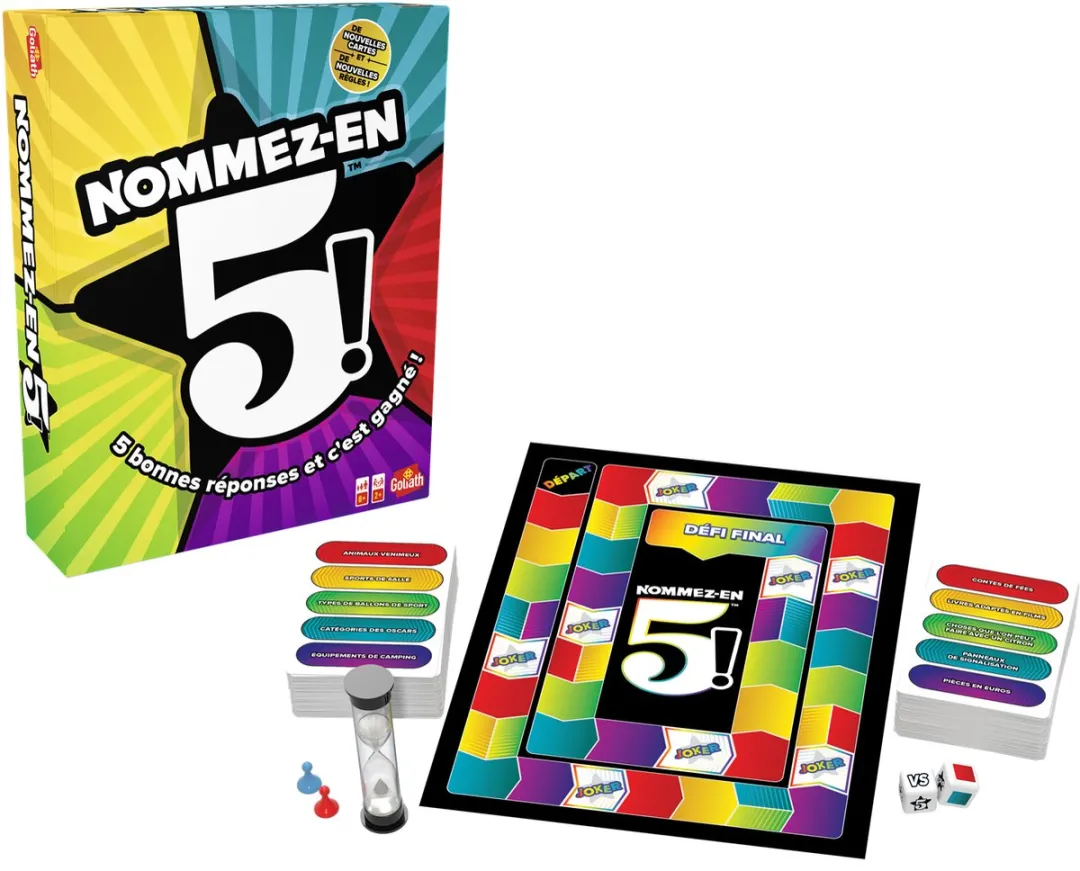 Goliath Nommez-en 5! Bordspel - 2 Spelers