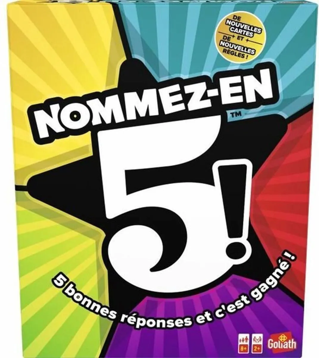 Goliath Nommez-en 5! Bordspel - 2 Spelers