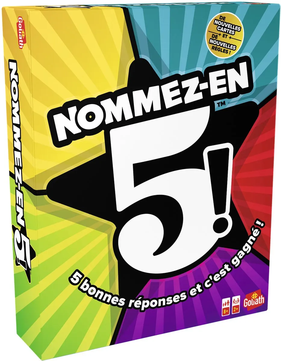 Goliath Nommez-en 5! Bordspel