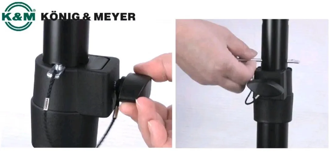 König & Meyer 26740 Monitorstand - Staal