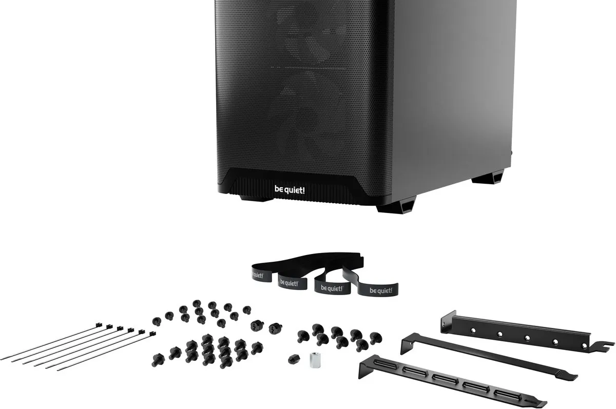 be quiet! Pure Base 501 LX Black - ATX Behuizing - 4 Ventilatoren - USB-C