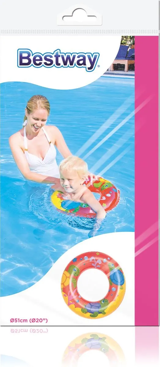 Bestway Zeeavontuur Zwemband 51cm - Groen