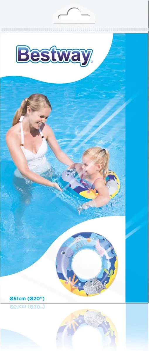 Bestway Zeeavontuur Zwemband 51cm - Groen