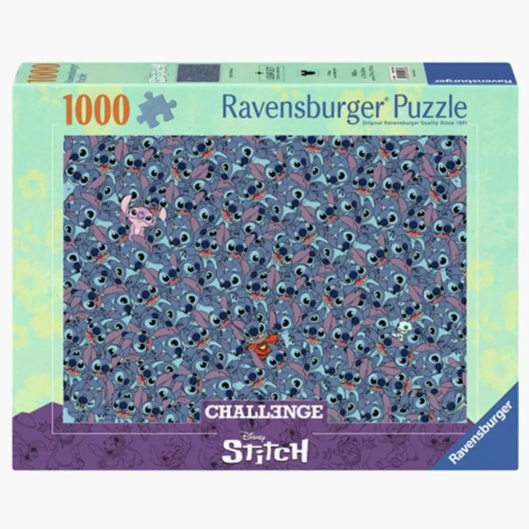 Ravensburger Stitch Challenge Legpuzzel 1000 Stuks