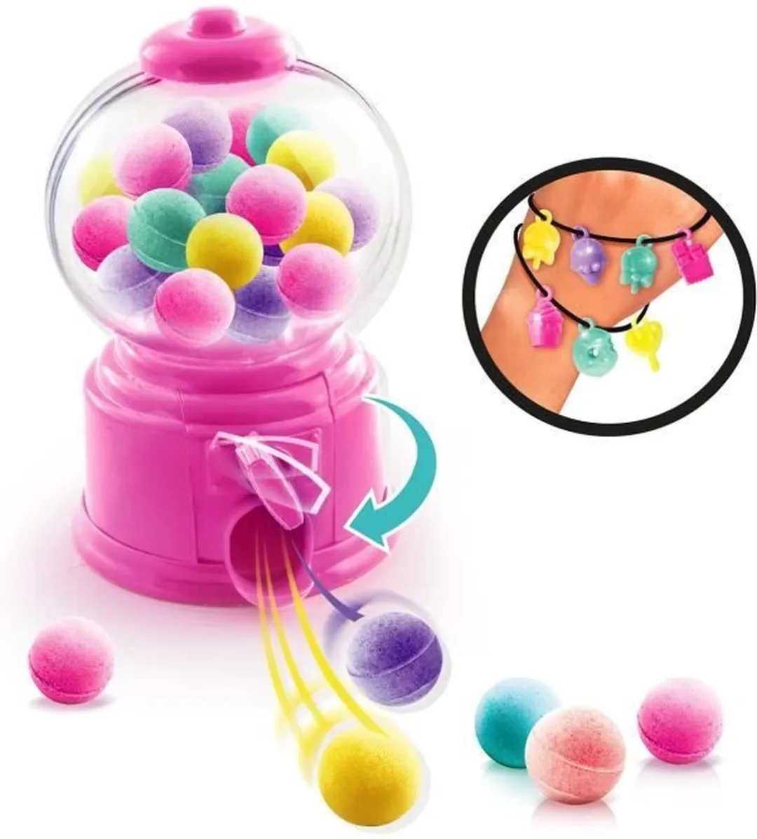 Canal Toys So Bomb Badbommendispenser BBD 045 - Roze - 20 Stuks