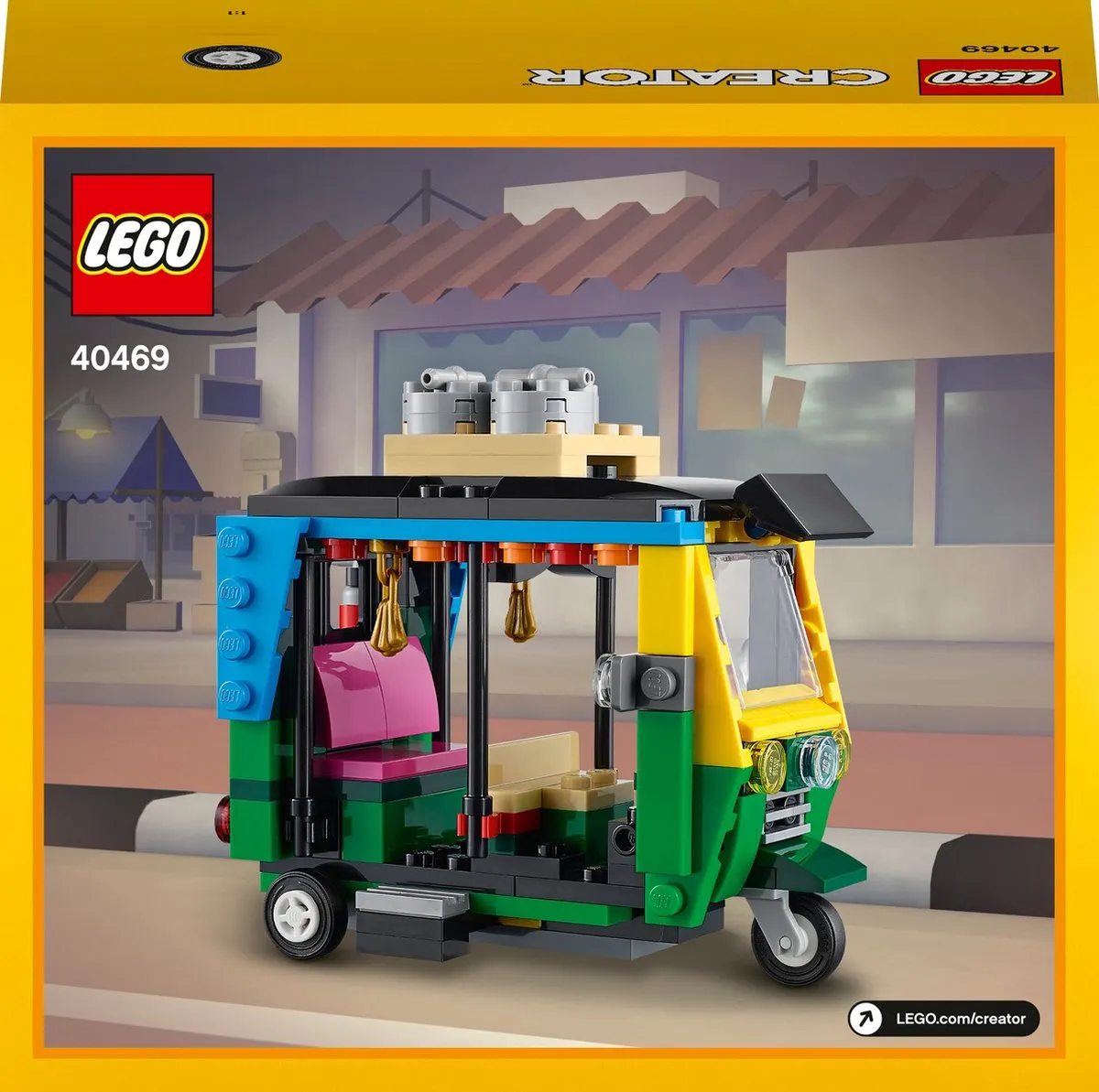 LEGO Creator Tuktuk 40469 - 124 Stukken - Multikleur - afbeelding 3 van 6