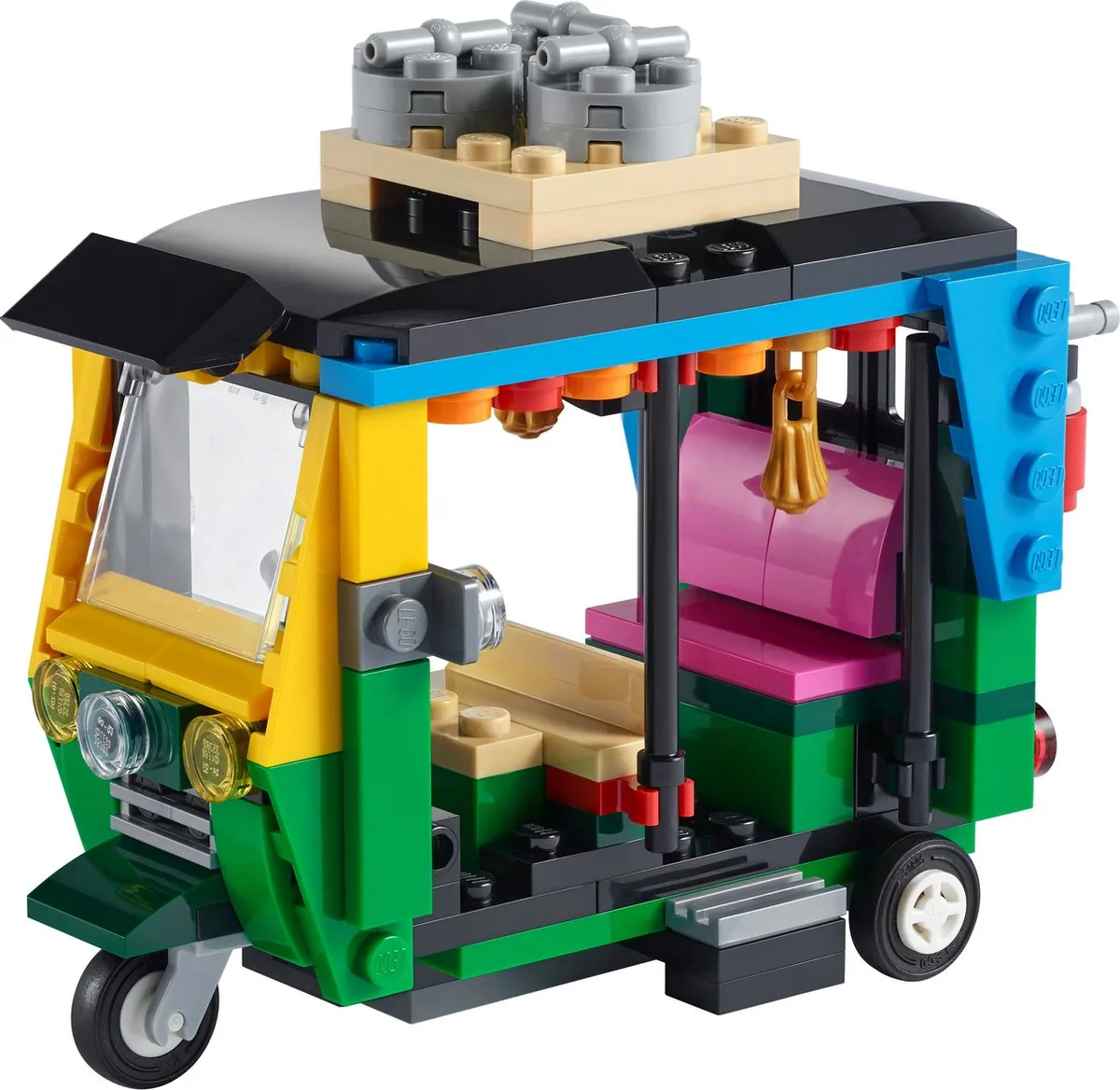 LEGO Creator Tuktuk 40469 - 124 Stukken - Multikleur - afbeelding 6 van 6
