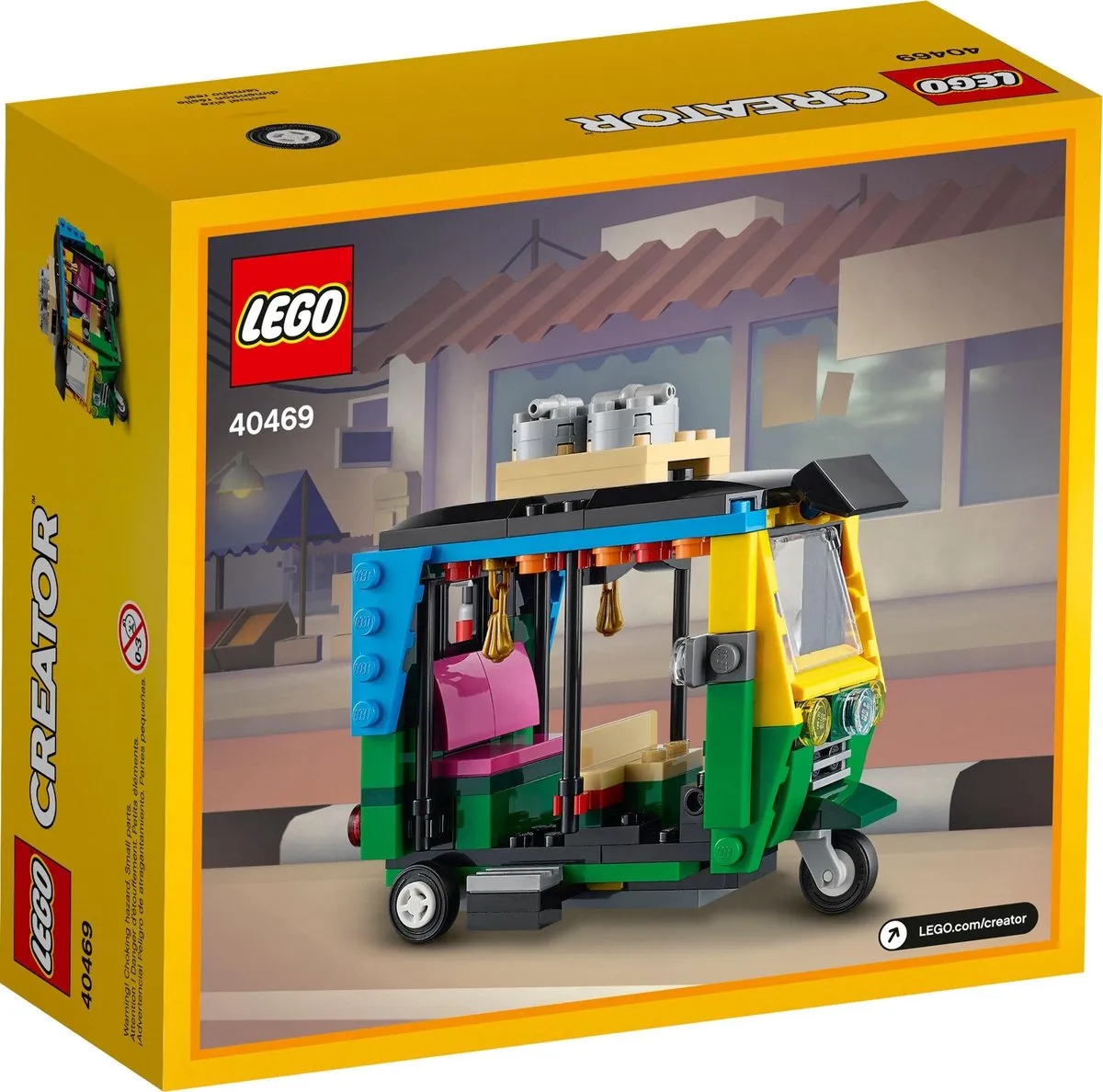 LEGO Creator Tuktuk 40469 - 124 Stukken - Multikleur - afbeelding 5 van 6