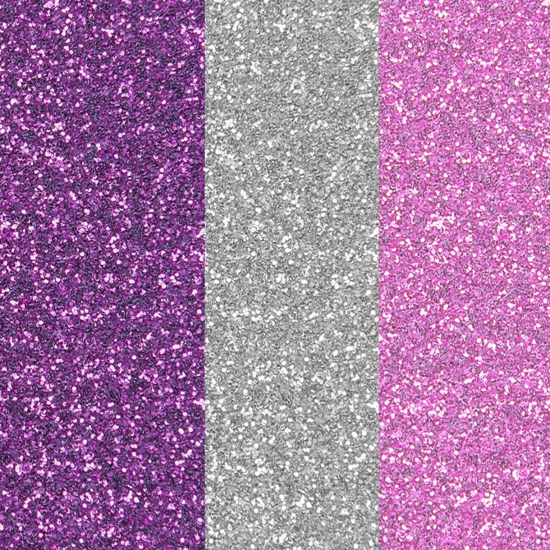 Cricut Glitter Iron-On Prinses - Paars - afbeelding 2 van 6