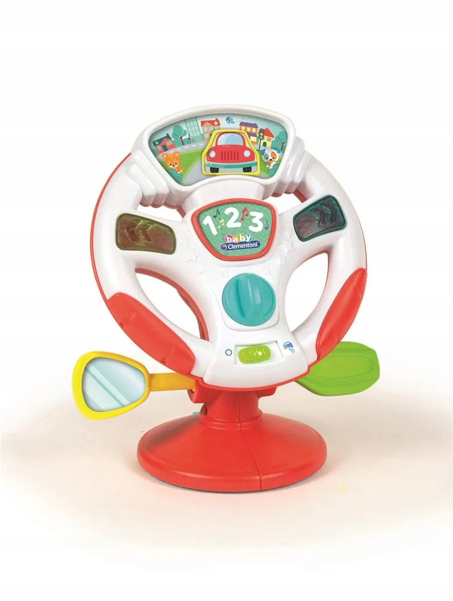 Clementoni Elektronische Race Stuur - Multicolor