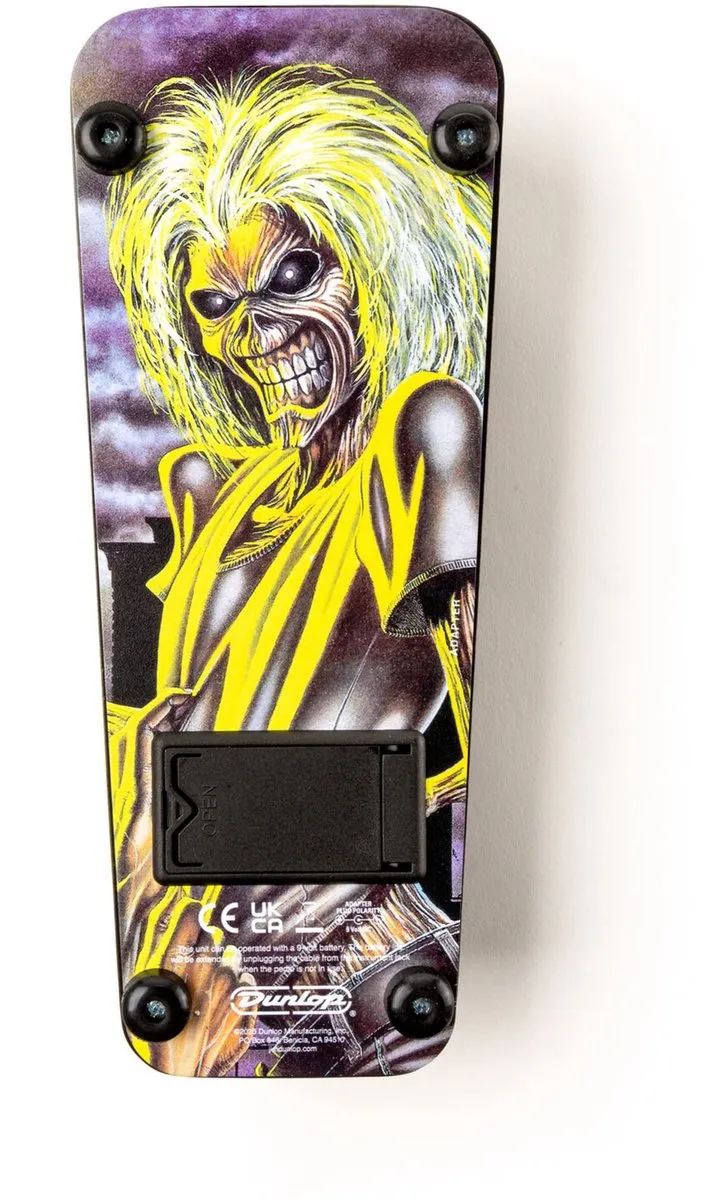 Dunlop Iron Maiden Killers Cry Baby Wah Pedal
