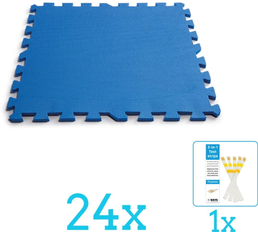 Intex Zwembadtegels 50x50cm 24-delig