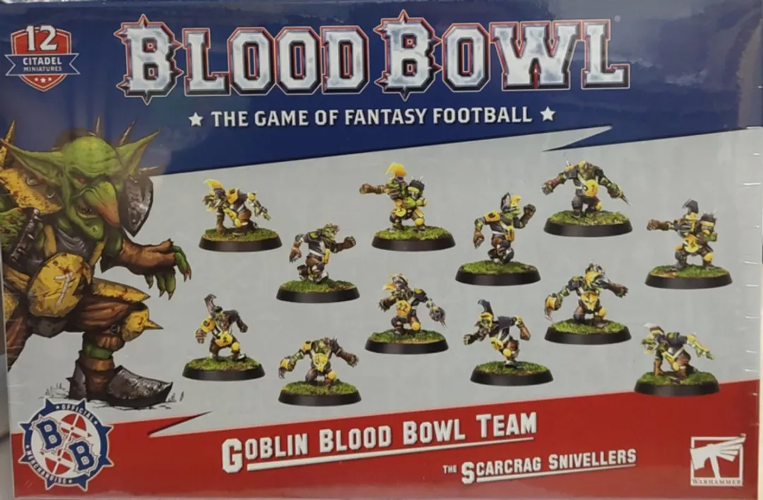 Games Workshop Blood Bowl Scarcrag Snivellers Team