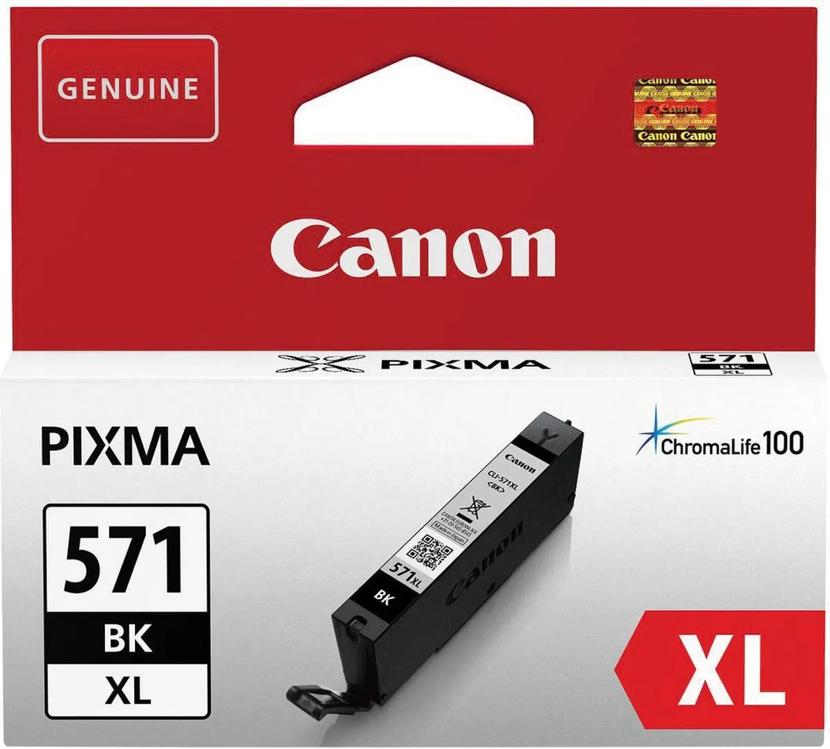 Canon CLI-571XL Inktcartridge - Zwart - 810 Pagina's